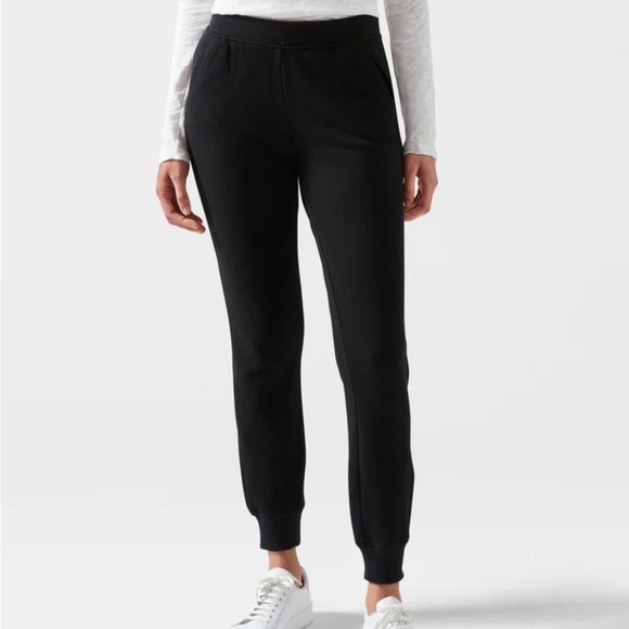 ATM Anthony Thomas Melillo Pants - ATM ESSENTIALS French Terry Sweatpants Black Joggers XS Cotton